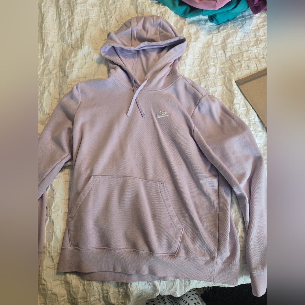 Nike Women's Light Purple Hoodie